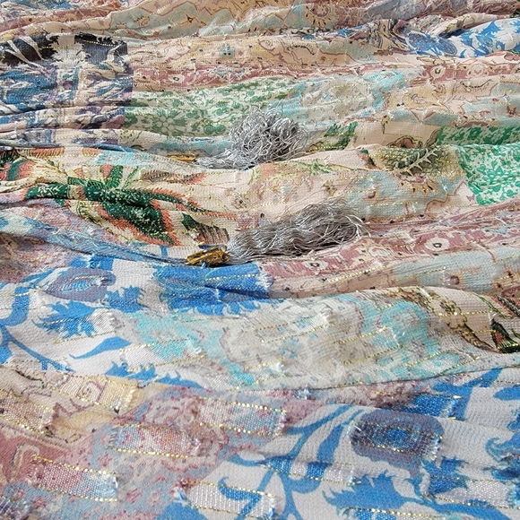 Anthropologie Flowy Bohemian Midi Dress - Picture 7 of 7